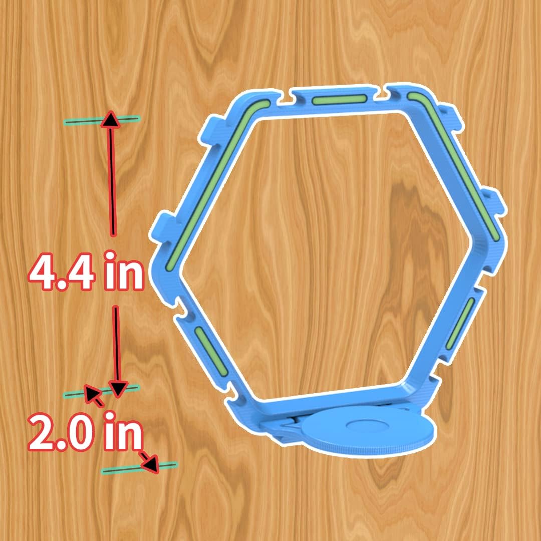 Funko Display Wall Shelf | Hexagon Ledge-RB (5 PCS) - FunkoPop display stand - Yodar