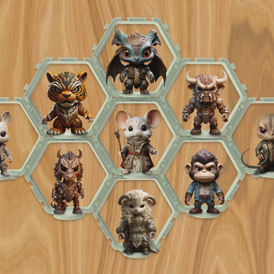 Funko Display Wall Shelf | Hexagon Ledge AllGlowing (9 PCS) - FunkoPop display stand - Video