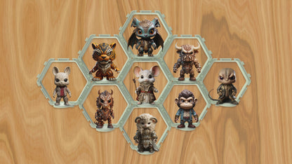 Funko Display Wall Shelf | Hexagon Ledge AllGlowing (9 PCS) - FunkoPop display stand - Video