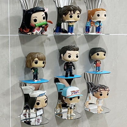 Funko Figure Display Shelf | Mirror-C - FunkoPop display stand - Yodar