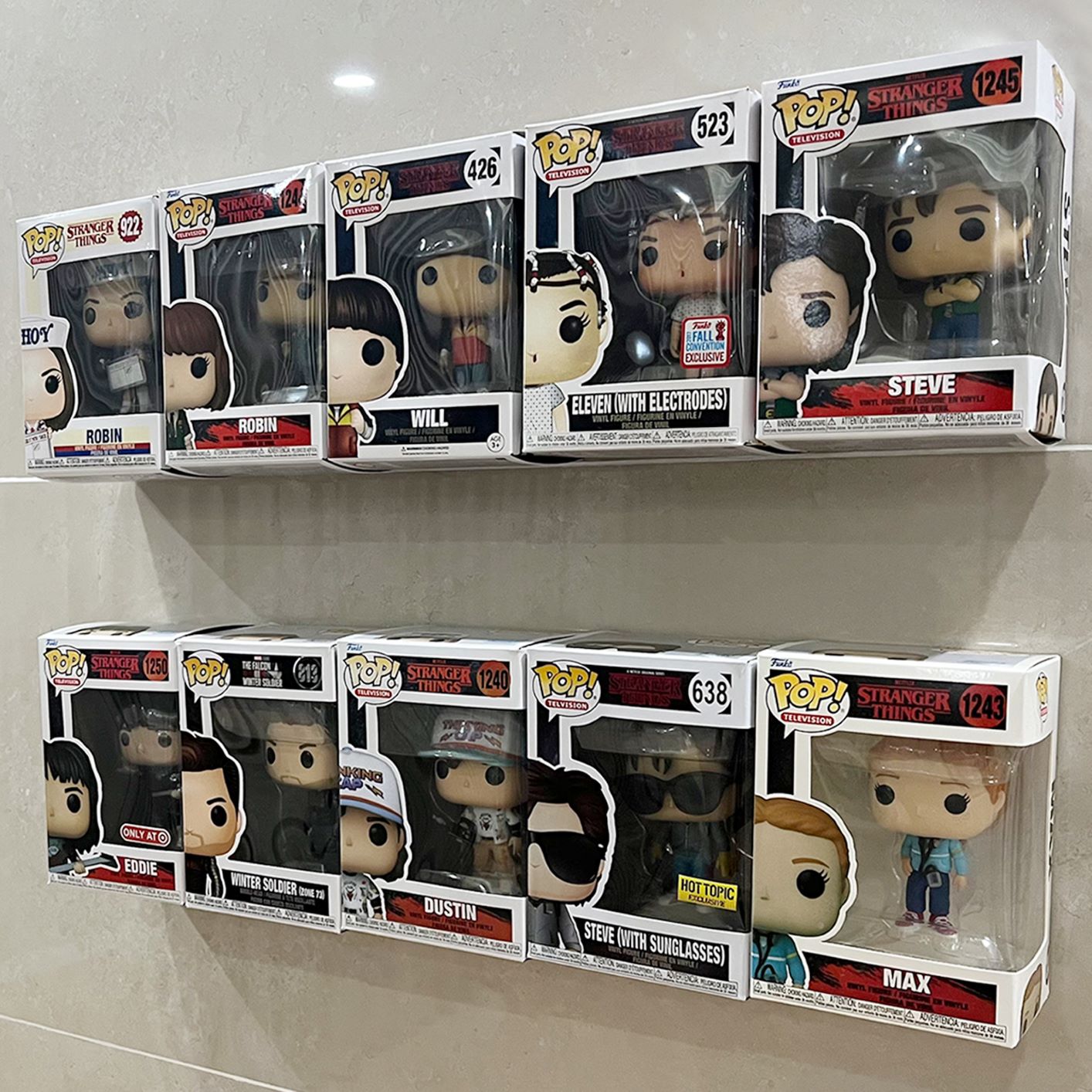 Funko Pop Display | Wall Box Hook (10 PCS) - Yodar